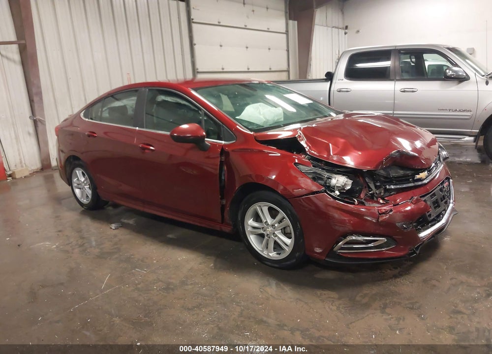 2016 CHEVROLET CRUZE LT AUTO VIN: 1G1BE5SMXG7276249