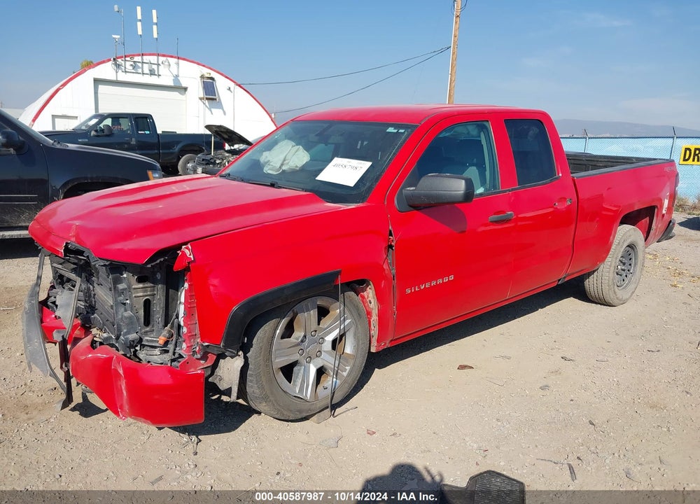 2017 CHEVROLET SILVERADO 1500 CUSTOM VIN: 1GCVKPECXHZ163516