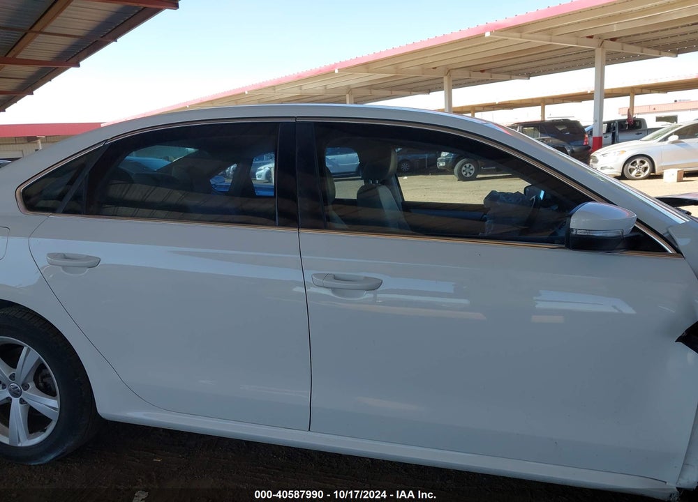 2013 VOLKSWAGEN PASSAT 2.5L SE VIN: 1VWBP7A32DC077864