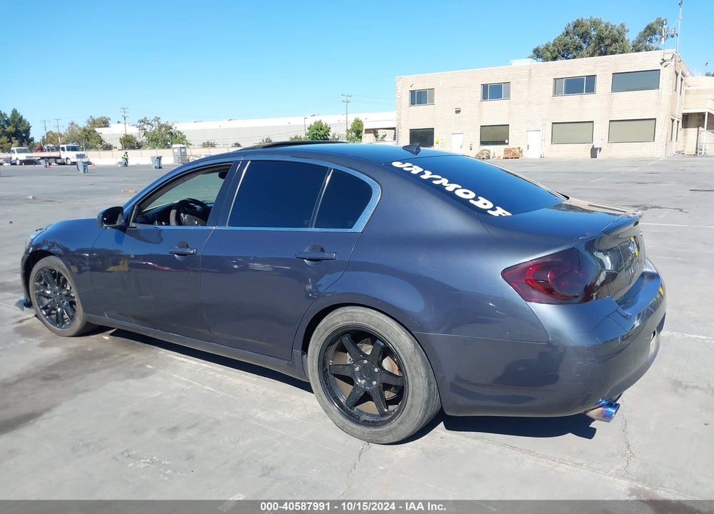 2007 INFINITI G35 JOURNEY VIN: JNKBV61E27M717833