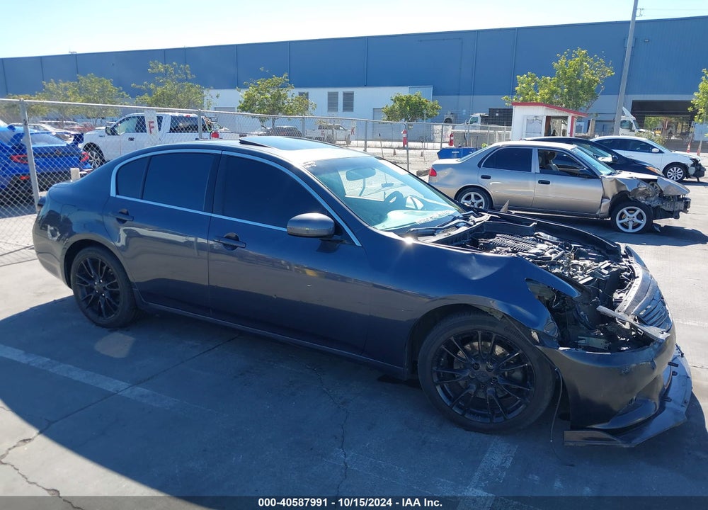 2007 INFINITI G35 JOURNEY VIN: JNKBV61E27M717833