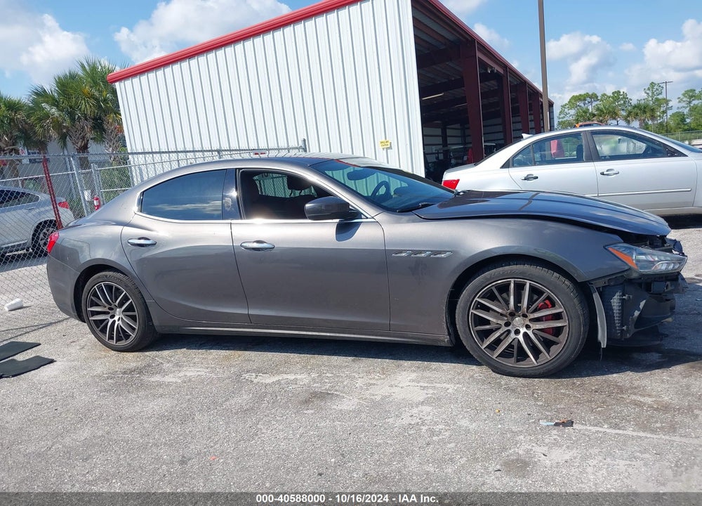 2017 MASERATI GHIBLI VIN: ZAM57XSA8H1240950