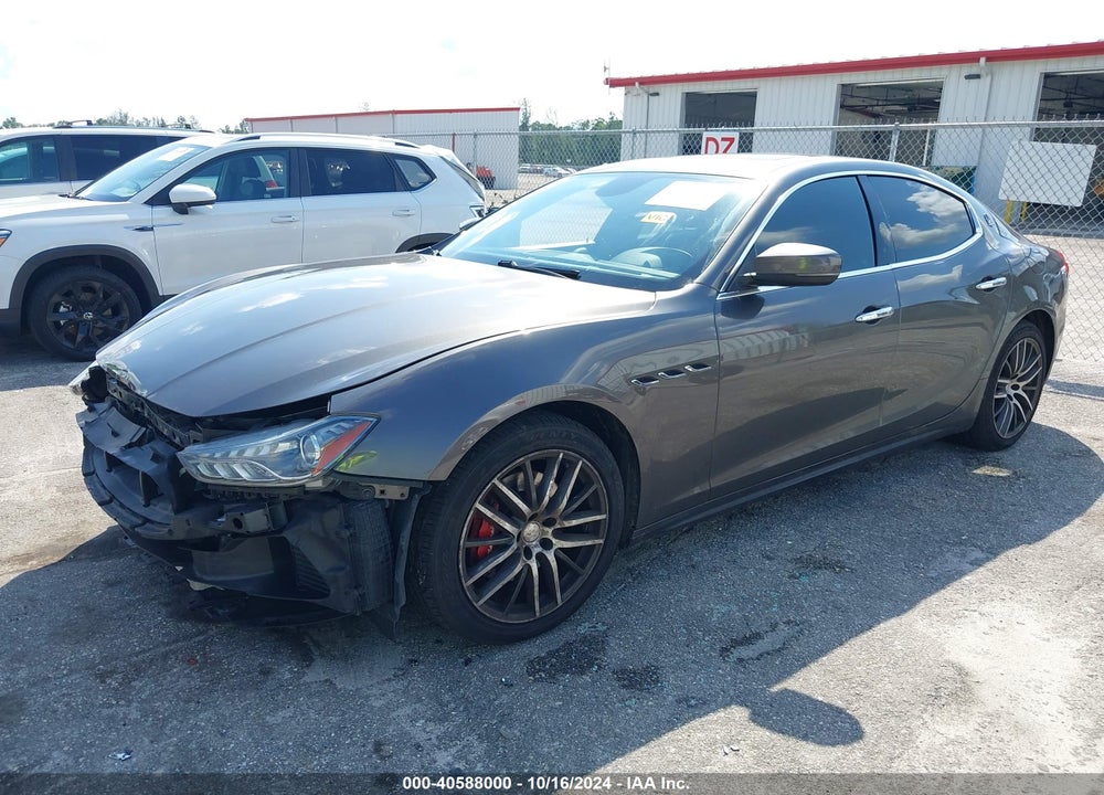 2017 MASERATI GHIBLI VIN: ZAM57XSA8H1240950