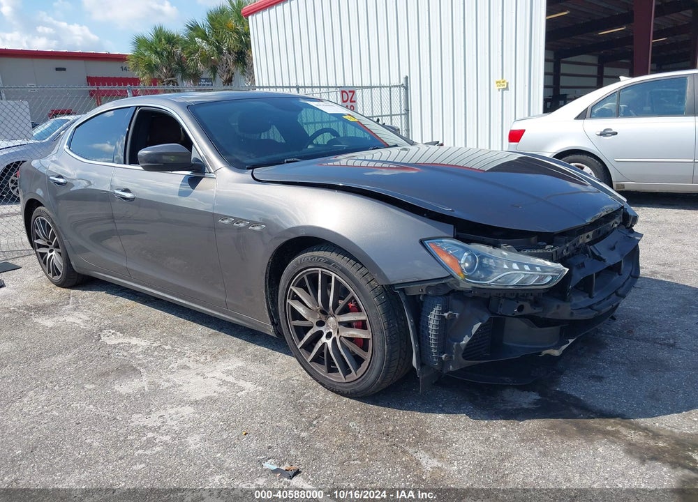 2017 MASERATI GHIBLI VIN: ZAM57XSA8H1240950
