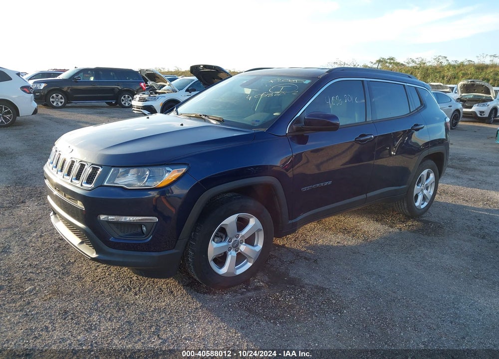 2021 JEEP COMPASS LATITUDE FWD VIN: 3C4NJCBB3MT538946