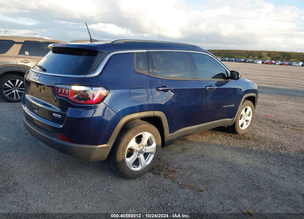 2021 JEEP COMPASS LATITUDE FWD VIN: 3C4NJCBB3MT538946