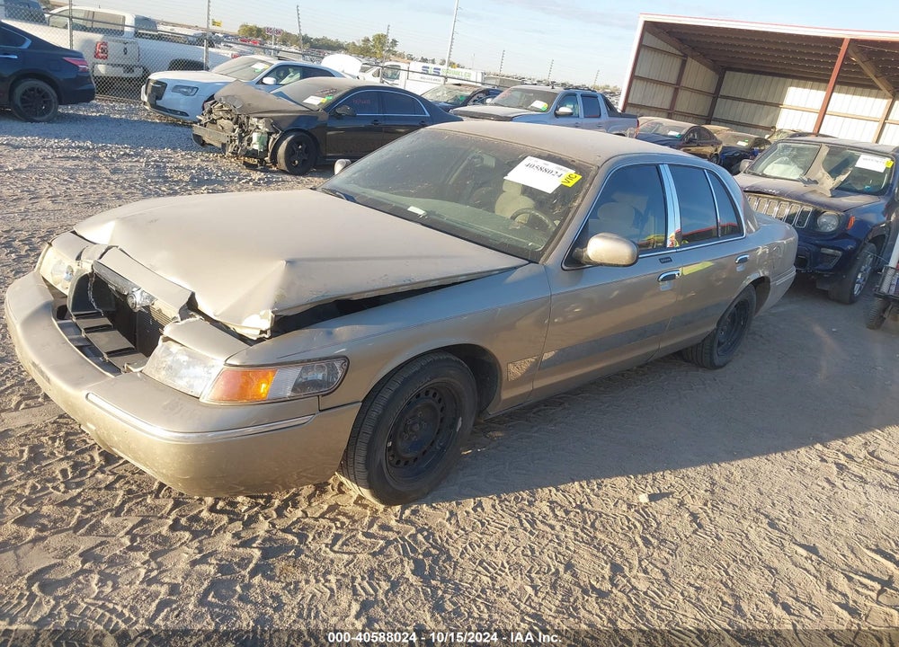 2000 MERCURY GRAND MARQUIS GS VIN: 2MEFM74W4YX607908