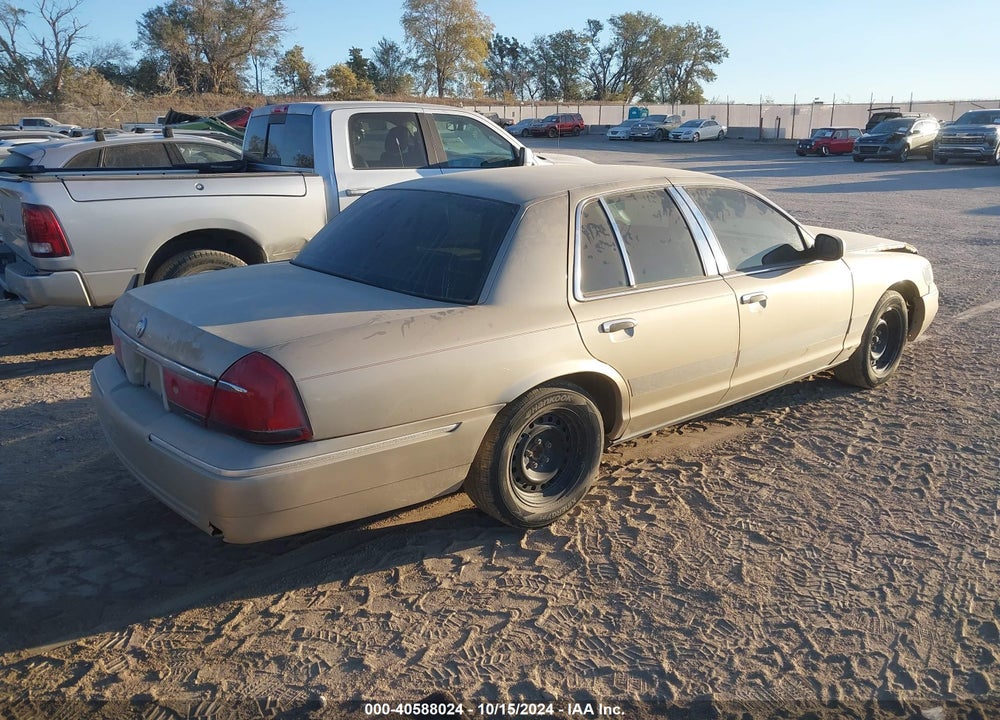 2000 MERCURY GRAND MARQUIS GS VIN: 2MEFM74W4YX607908