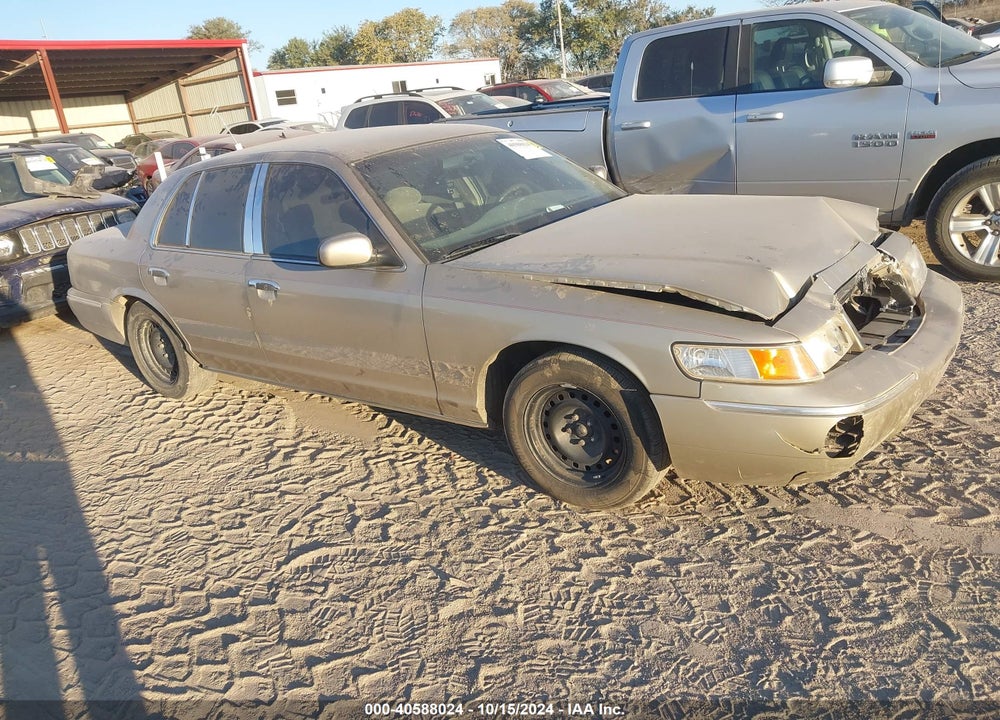 2000 MERCURY GRAND MARQUIS GS VIN: 2MEFM74W4YX607908