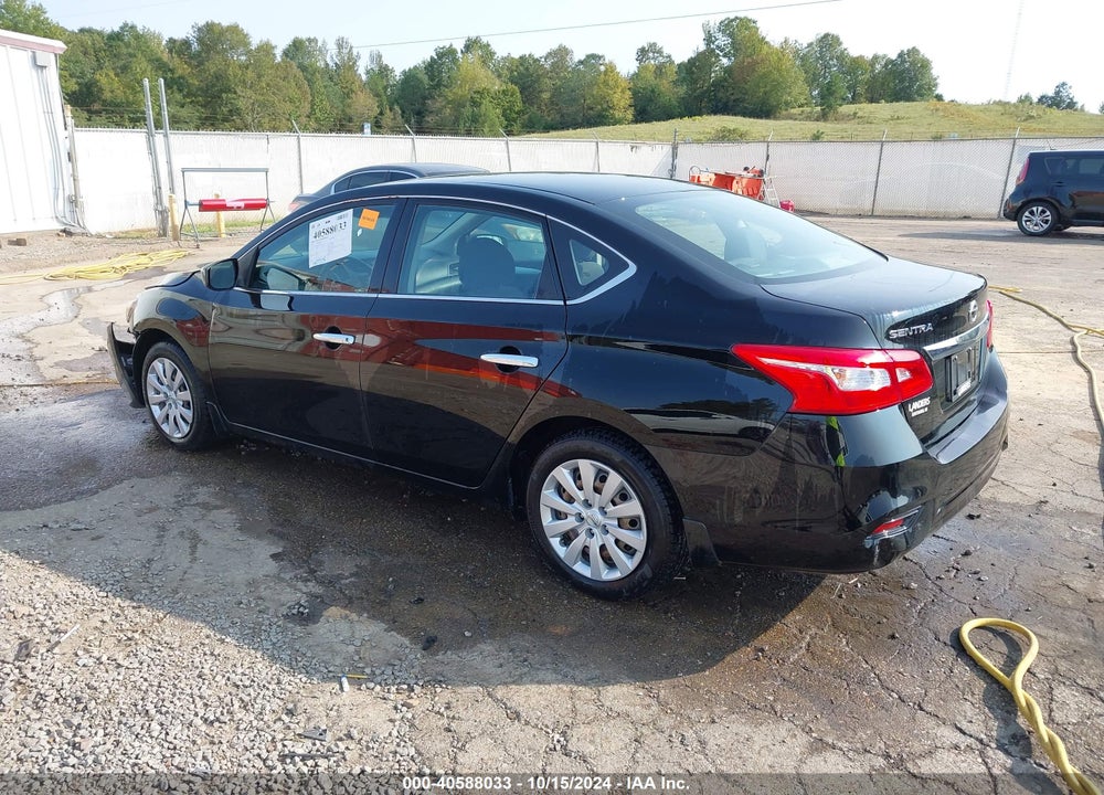 2019 NISSAN SENTRA S VIN: 3N1AB7AP3KY455892