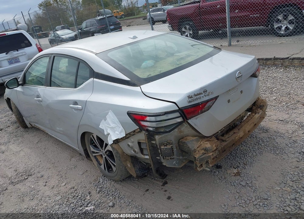 2020 NISSAN SENTRA SV XTRONIC CVT VIN: 3N1AB8CVXLY293083
