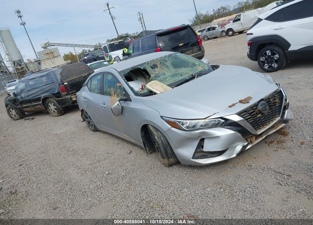 2020 NISSAN SENTRA SV XTRONIC CVT VIN: 3N1AB8CVXLY293083