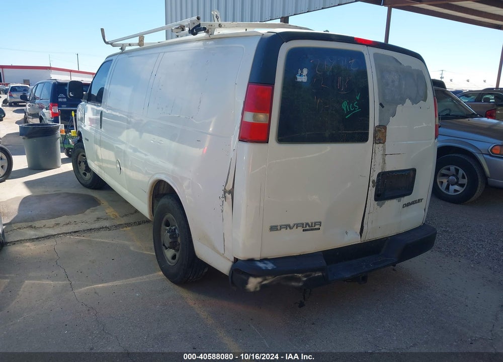 2006 CHEVROLET EXPRESS WORK VAN VIN: 1GCGG25VX61268762