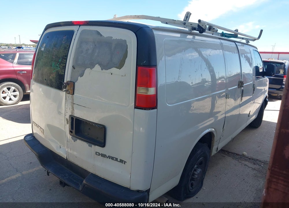 2006 CHEVROLET EXPRESS WORK VAN VIN: 1GCGG25VX61268762