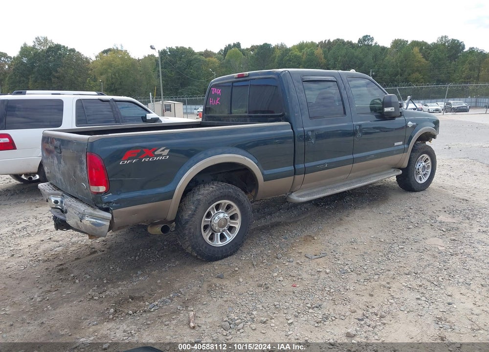 2005 FORD F-250 LARIAT/XL/XLT VIN: 1FTSW21P95EC77075