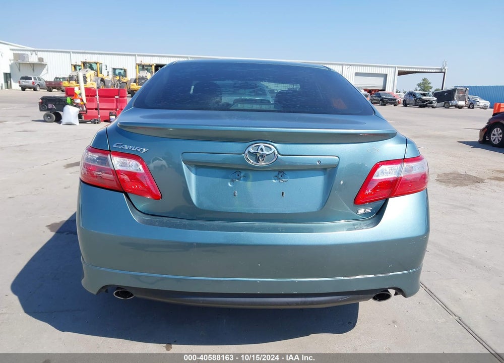 2009 TOYOTA CAMRY SE V6 VIN: 4T1BK46K19U582792