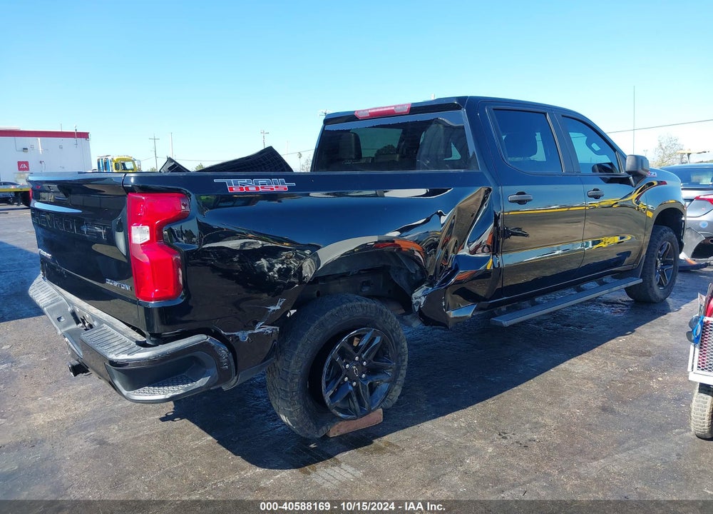 2019 CHEVROLET SILVERADO 1500 CUSTOM TRAIL BOSS VIN: 1GCPYCEF1KZ386450