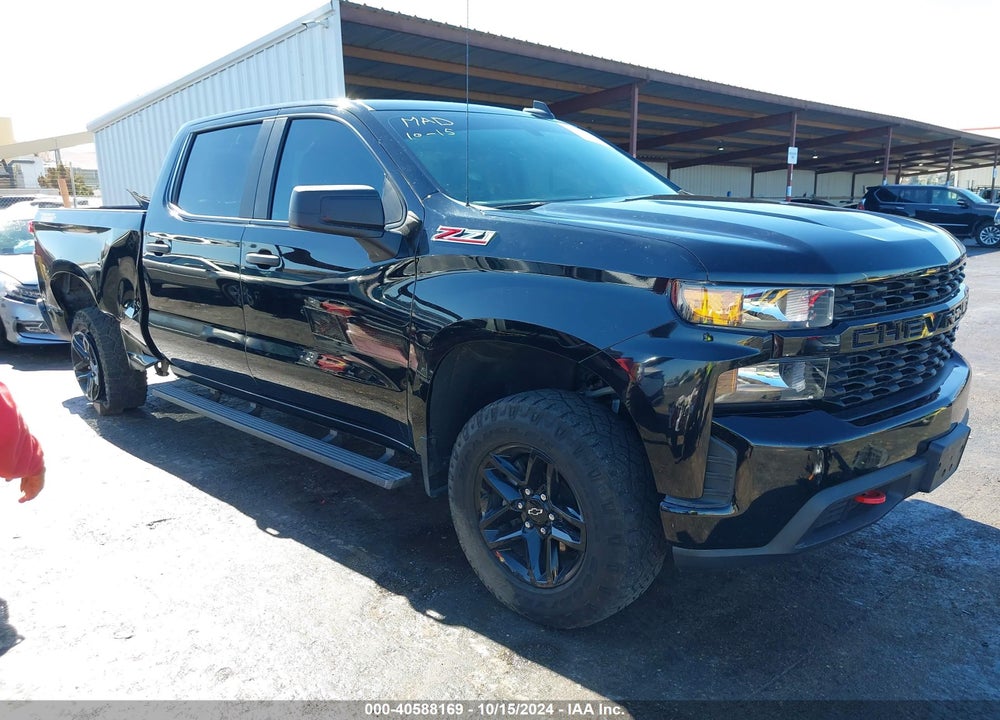 2019 CHEVROLET SILVERADO 1500 CUSTOM TRAIL BOSS VIN: 1GCPYCEF1KZ386450