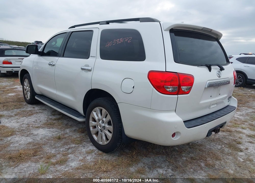 2013 TOYOTA SEQUOIA PLATINUM 5.7L V8 VIN: 5TDDW5G17DS089709
