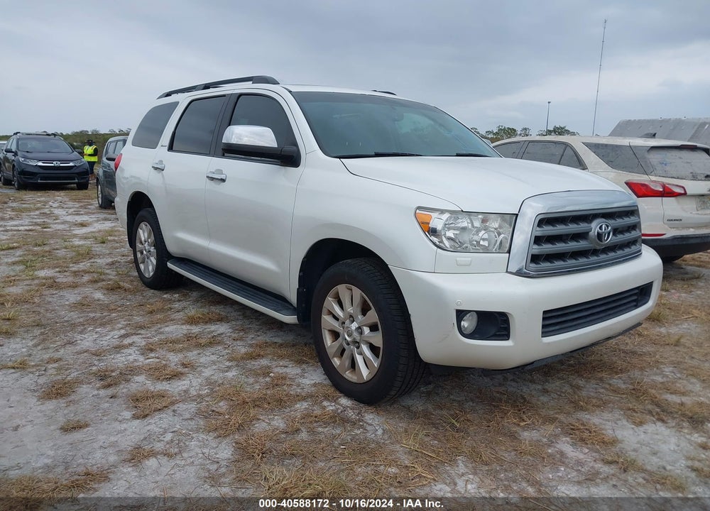 2013 TOYOTA SEQUOIA PLATINUM 5.7L V8 VIN: 5TDDW5G17DS089709