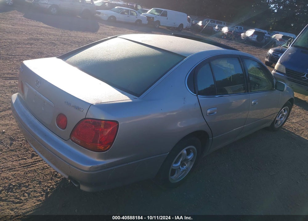 2002 LEXUS GS 430 VIN: JT8BL69S420009910