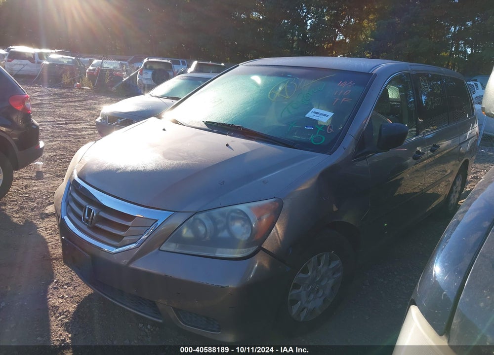 2009 HONDA ODYSSEY LX VIN: 5FNRL382X9B050778