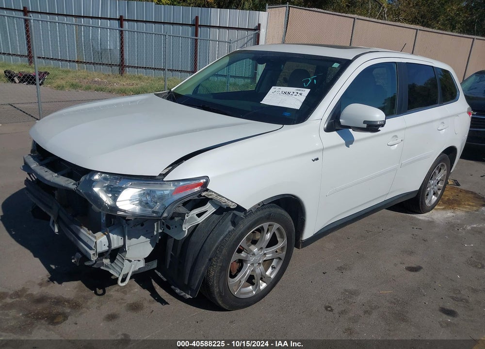 2014 MITSUBISHI OUTLANDER GT VIN: JA4JZ4AX1EZ002768