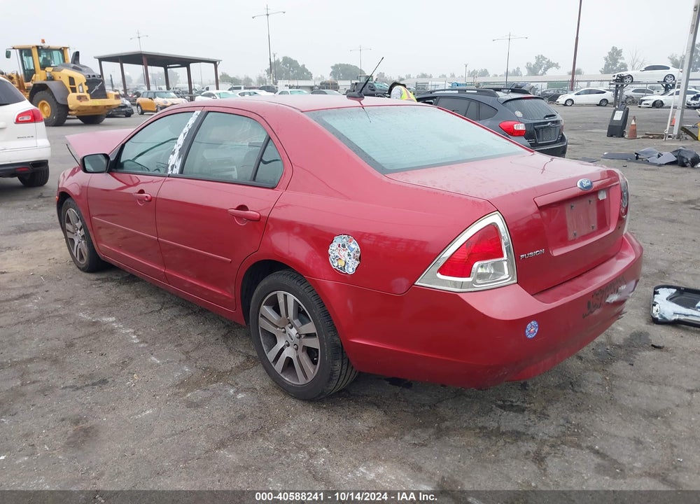 2007 FORD FUSION SE VIN: 3FAHP07Z27R168094