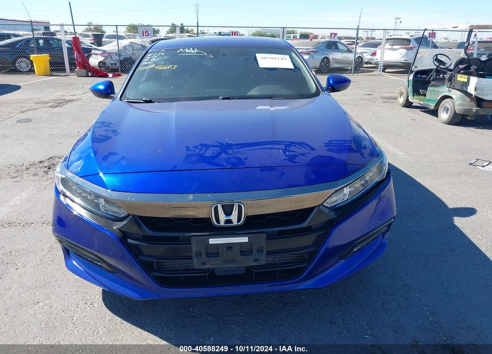 2018 HONDA ACCORD SPORT VIN: 1HGCV1F39JA151583