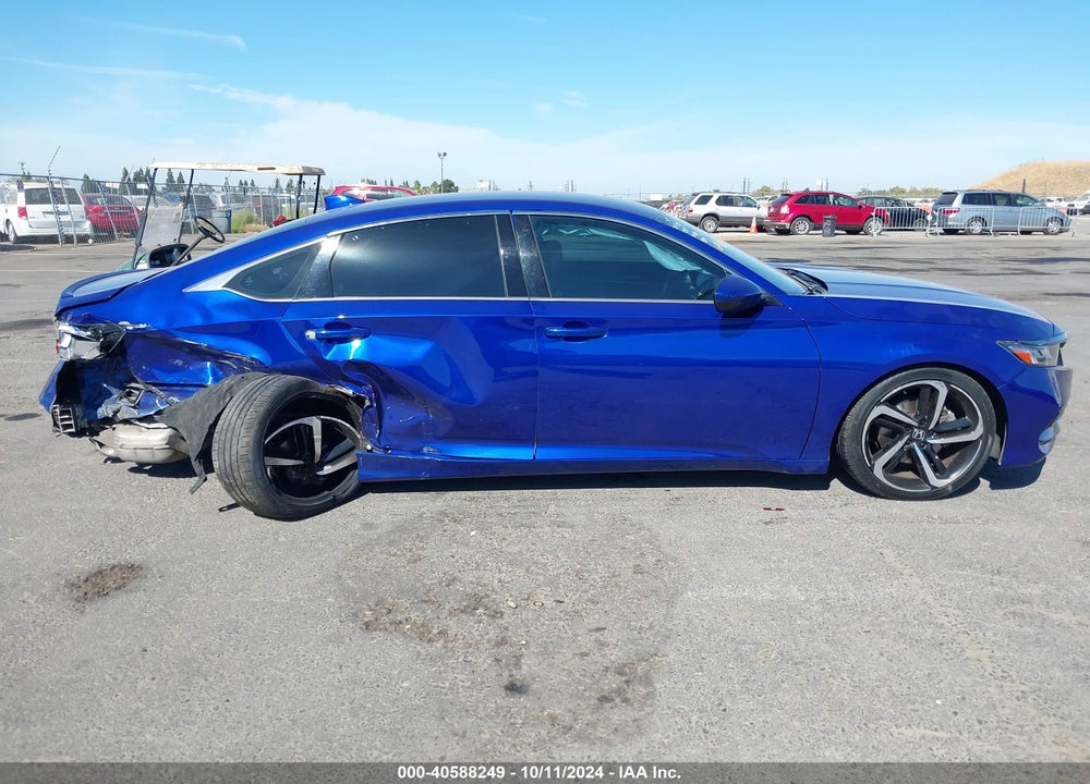 2018 HONDA ACCORD SPORT VIN: 1HGCV1F39JA151583