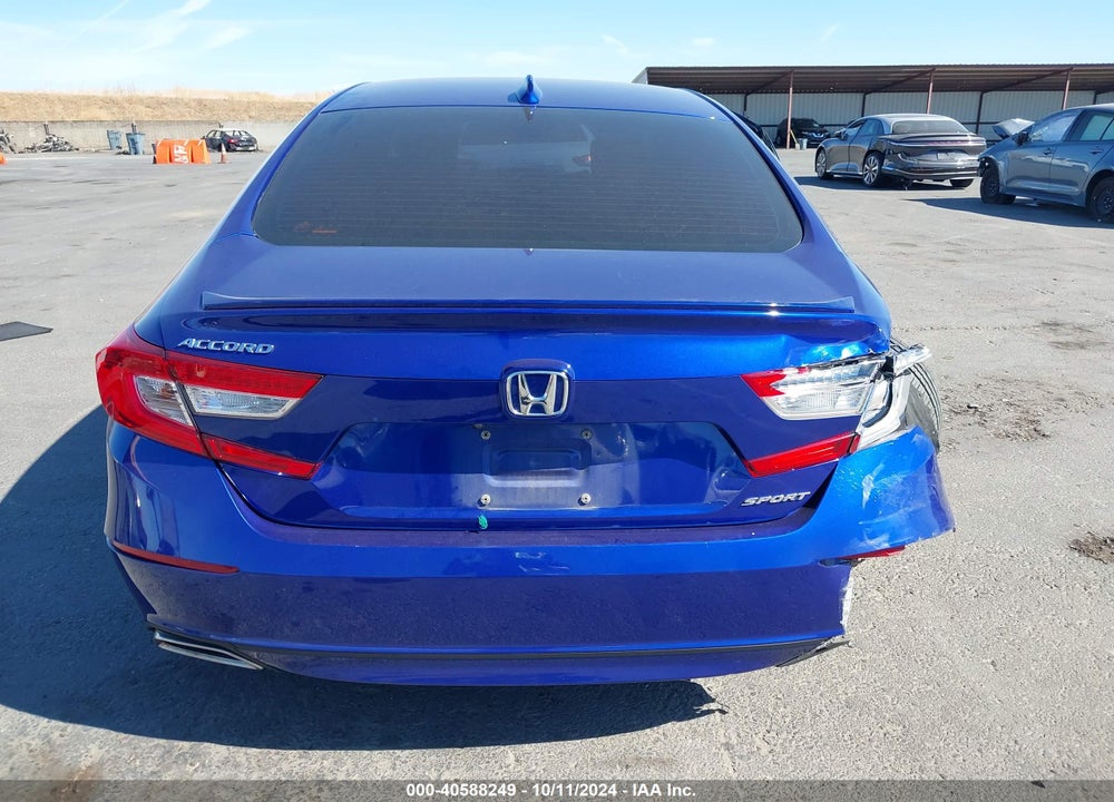 2018 HONDA ACCORD SPORT VIN: 1HGCV1F39JA151583