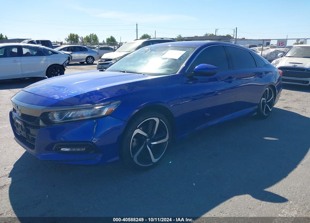 2018 HONDA ACCORD SPORT VIN: 1HGCV1F39JA151583