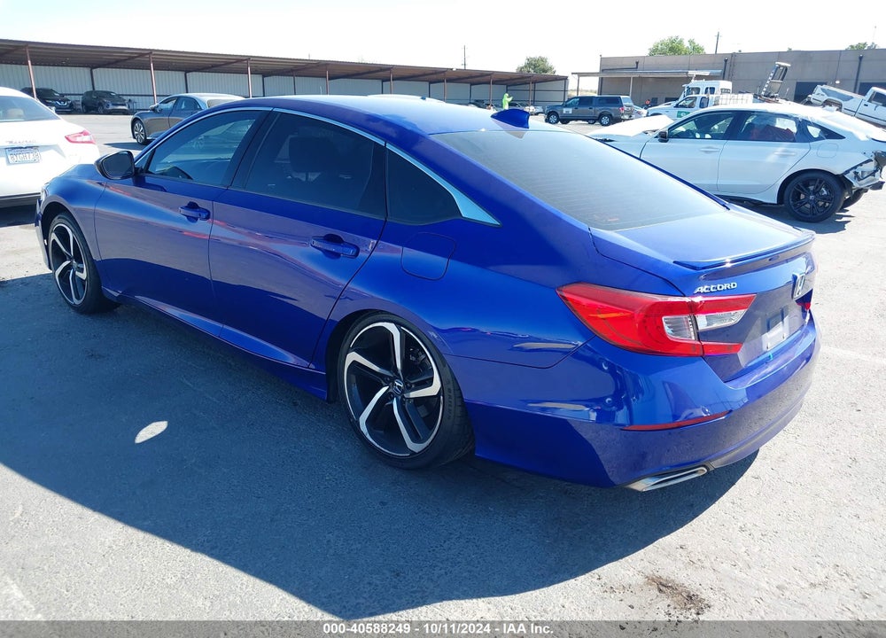2018 HONDA ACCORD SPORT VIN: 1HGCV1F39JA151583