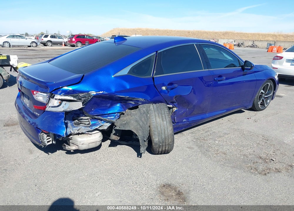 2018 HONDA ACCORD SPORT VIN: 1HGCV1F39JA151583