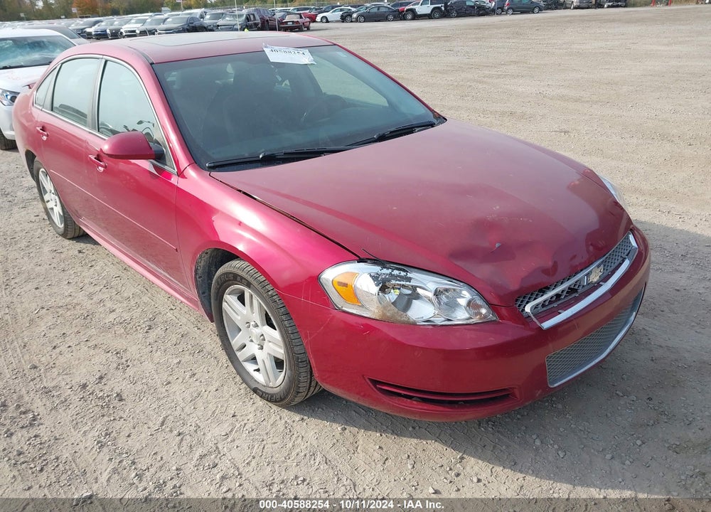 2013 CHEVROLET IMPALA LT VIN: 2G1WB5E37D1122023