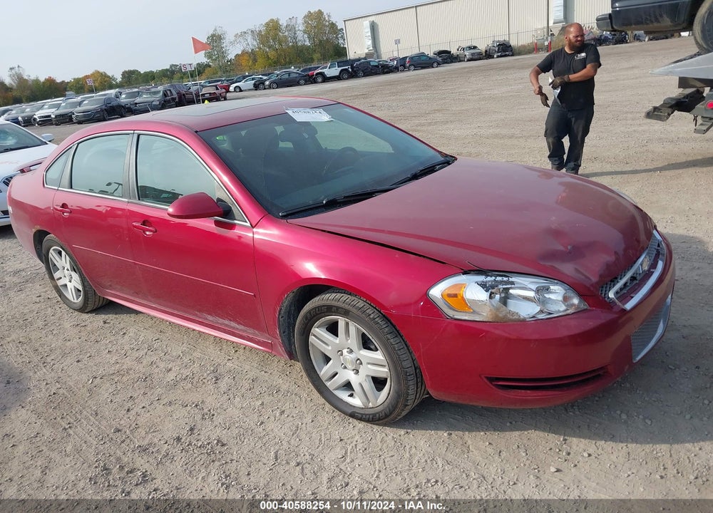 2013 CHEVROLET IMPALA LT VIN: 2G1WB5E37D1122023