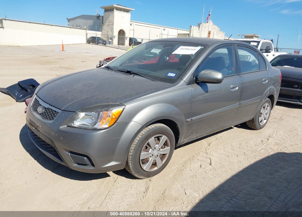 2011 KIA RIO LX VIN: KNADH4A32B6960556