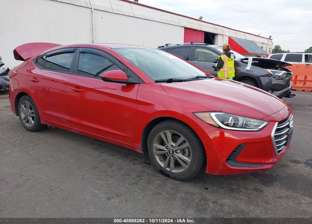 2017 HYUNDAI ELANTRA SE VIN: 5NPD84LF6HH172274