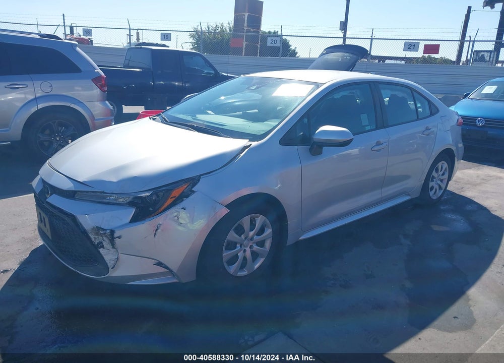 2021 TOYOTA COROLLA LE VIN: 5YFEPMAE6MP217261
