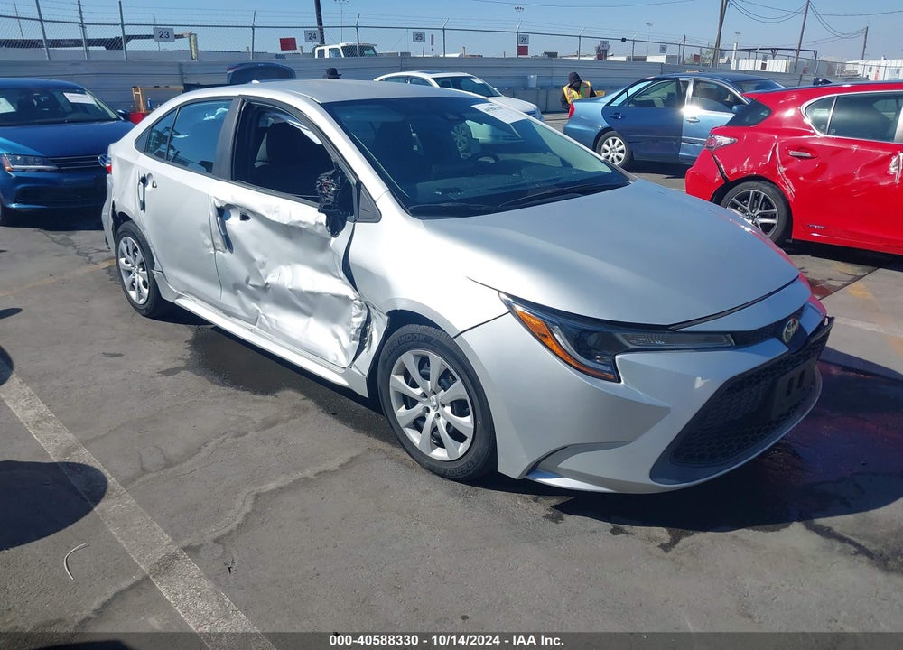 2021 TOYOTA COROLLA LE VIN: 5YFEPMAE6MP217261