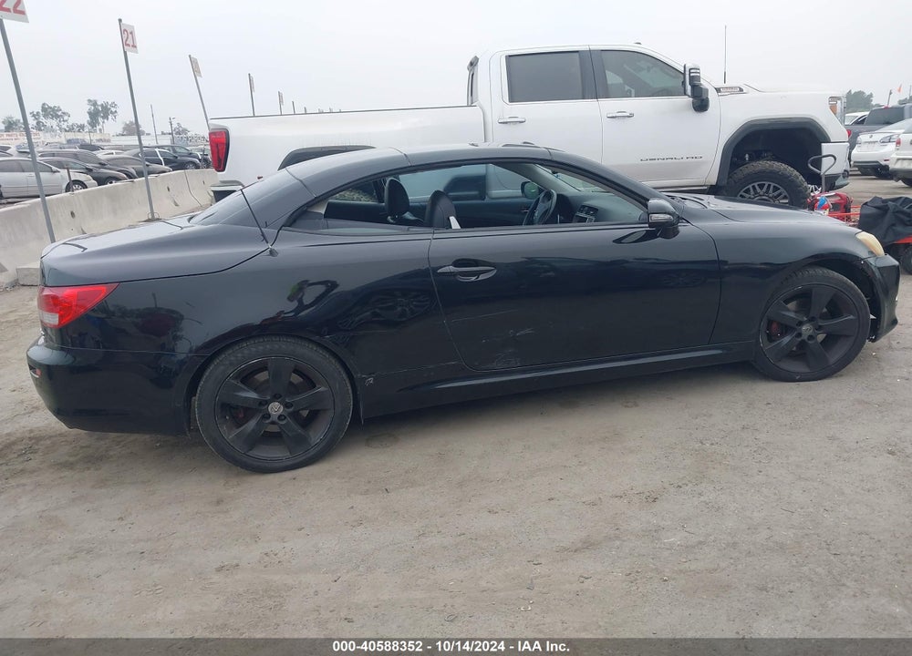 2010 LEXUS IS 250C VIN: JTHFF2C2XA2500995
