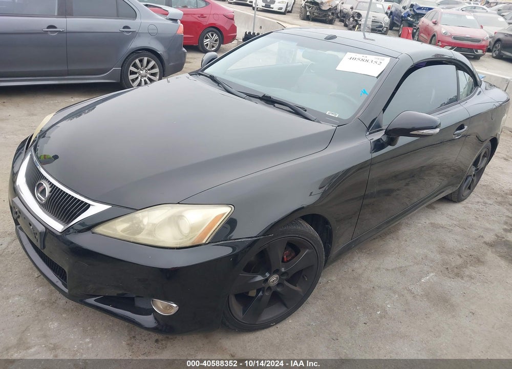 2010 LEXUS IS 250C VIN: JTHFF2C2XA2500995