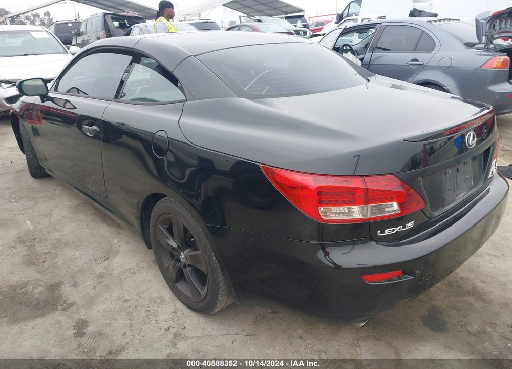 2010 LEXUS IS 250C VIN: JTHFF2C2XA2500995