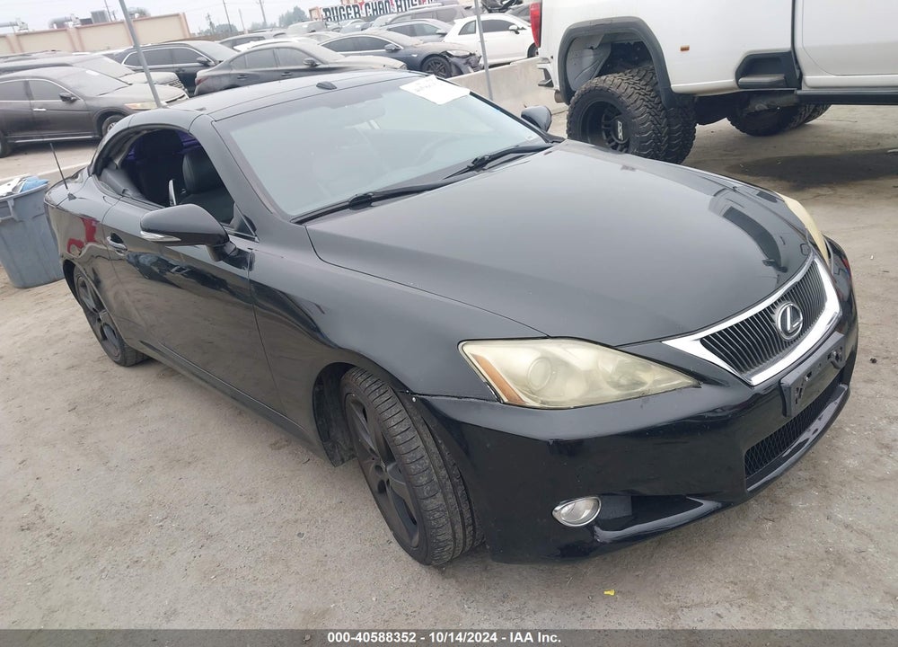 2010 LEXUS IS 250C VIN: JTHFF2C2XA2500995