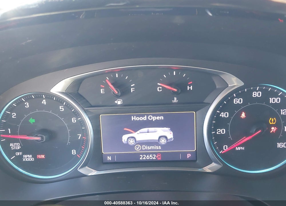 2021 CHEVROLET TRAVERSE FWD LT CLOTH VIN: 1GNERGKW0MJ197684