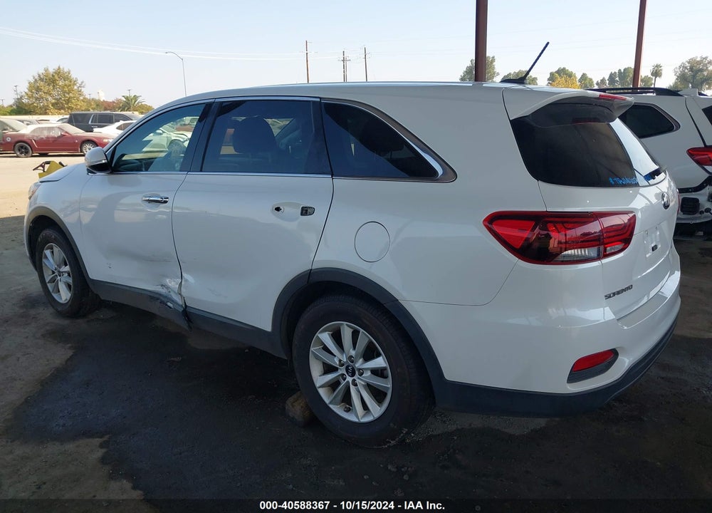 2020 KIA SORENTO 3.3L LX VIN: 5XYPG4A55LG616450