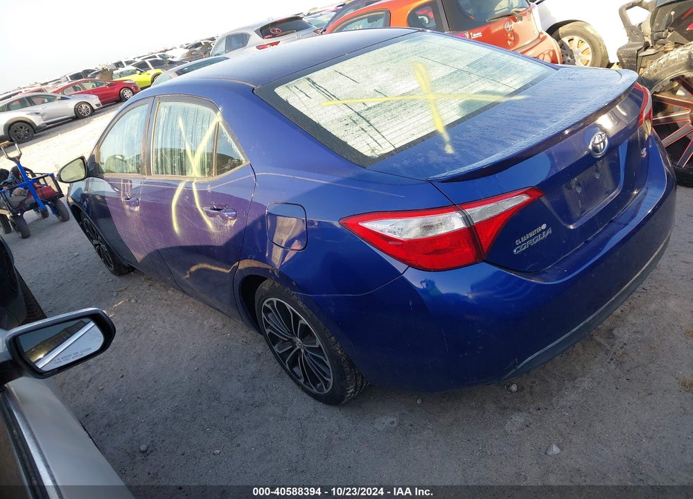 2015 TOYOTA COROLLA S PLUS VIN: 2T1BURHE5FC265061