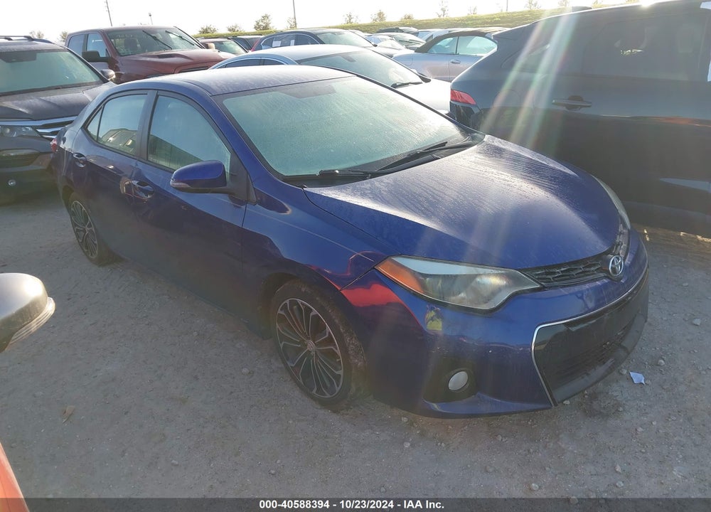 2015 TOYOTA COROLLA S PLUS VIN: 2T1BURHE5FC265061