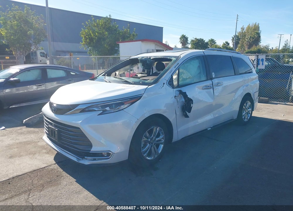 2022 TOYOTA SIENNA PLATINUM VIN: 5TDESKFC6NS053321