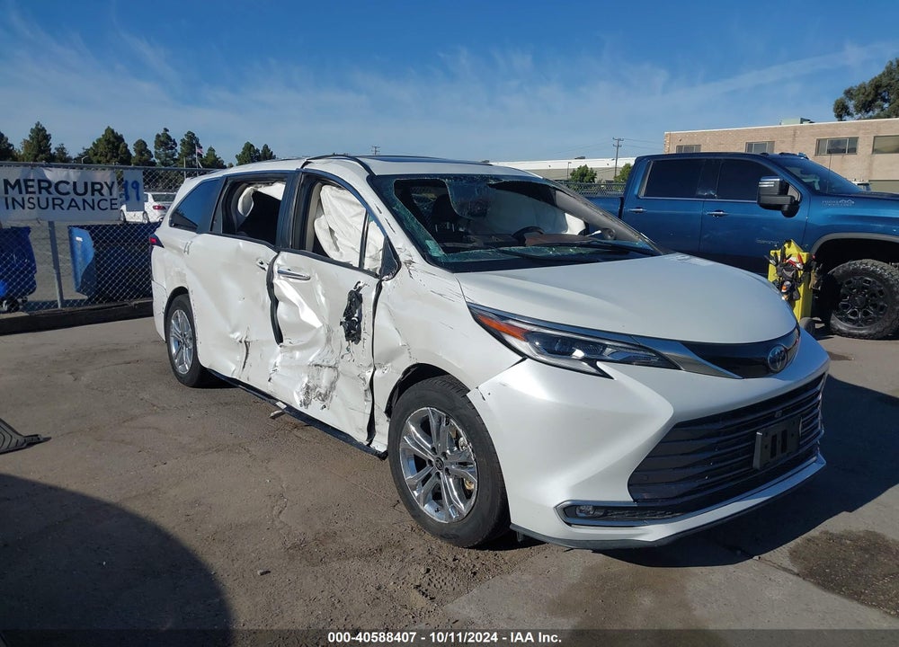 2022 TOYOTA SIENNA PLATINUM VIN: 5TDESKFC6NS053321